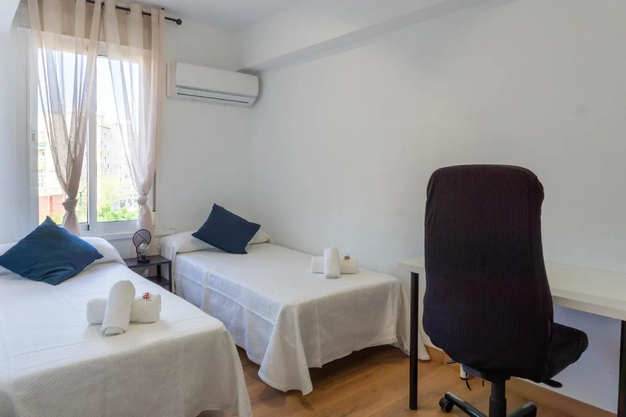 דירה מאלגה Casadelsol Soleado/3 Habitaciones/Playa/Aeropuerto