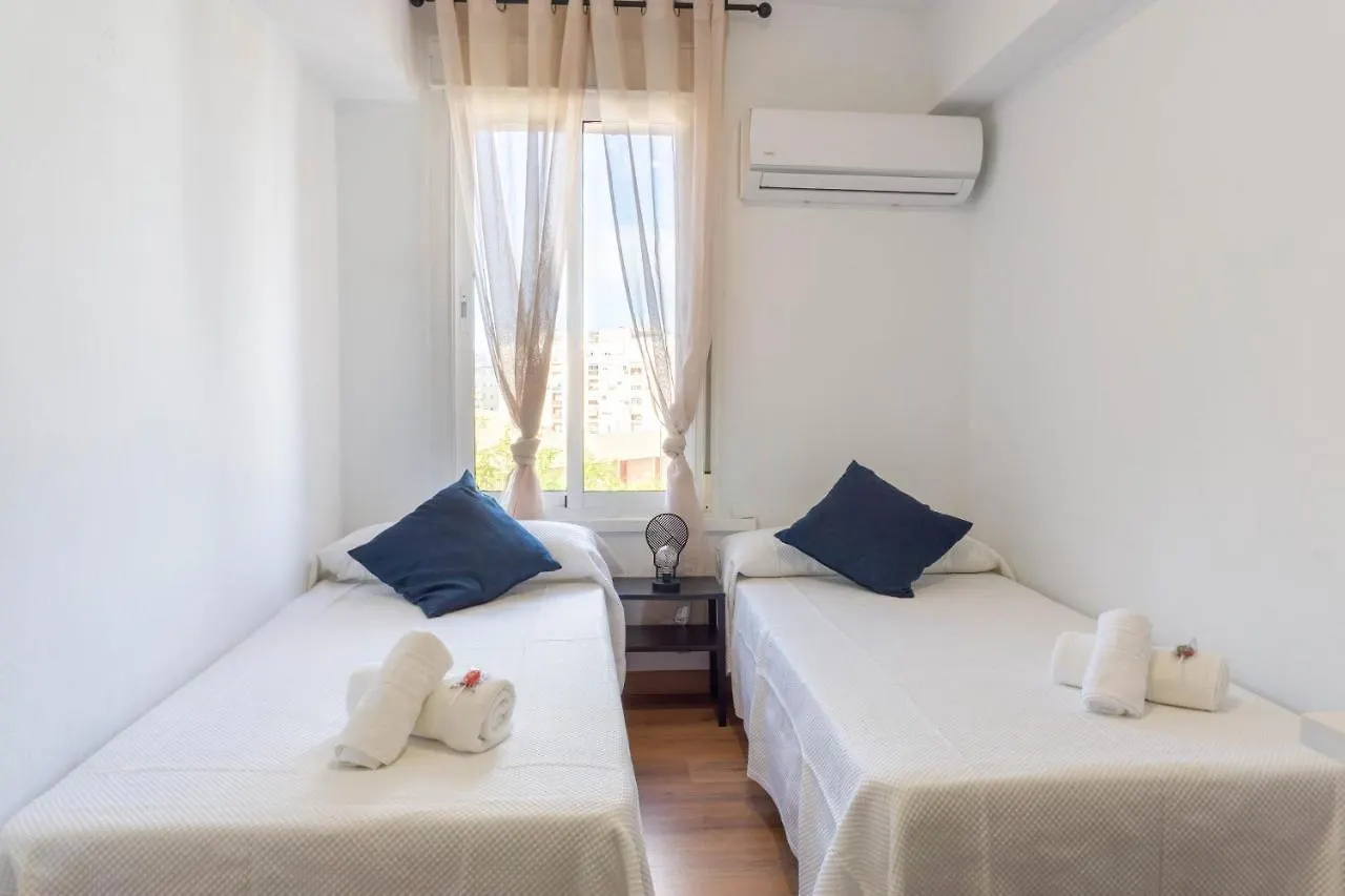 דירה מאלגה Casadelsol Soleado/3 Habitaciones/Playa/Aeropuerto ספרד